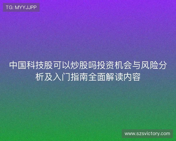 中国科技股可以炒股吗投资机会与风险分析及入门指南全面解读内容
