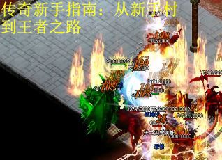 传奇新手指南：从新手村到王者之路