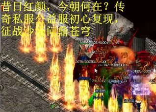 昔日红颜，今朝何在？传奇私服公益服初心复现，征战沙场问鼎苍穹